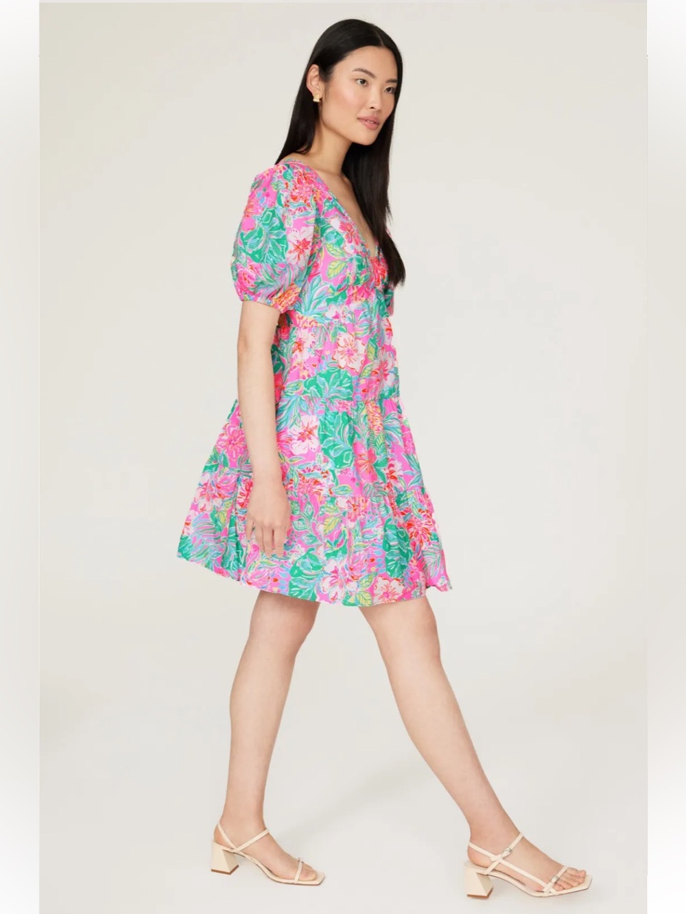 Lilly Pulitzer Nalani Multi Journal To The Jungle Dress NWOT size 12